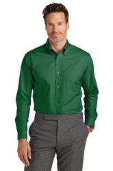 Brooks Brothers® Wrinkle-Free Stretch Nailhead Shirt - Club Green - XS